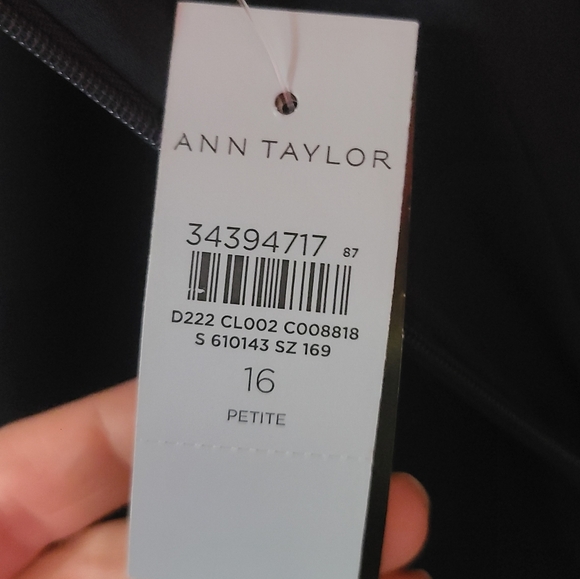 Ann Taylor Classic Navy Pencil Skirt Size 16P - Picture 4 of 8